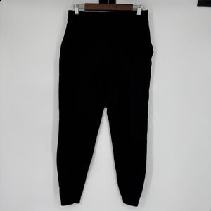 SPANX Pants The Perfect Jogger Ankle Tapered High Waist Pull On Black Large